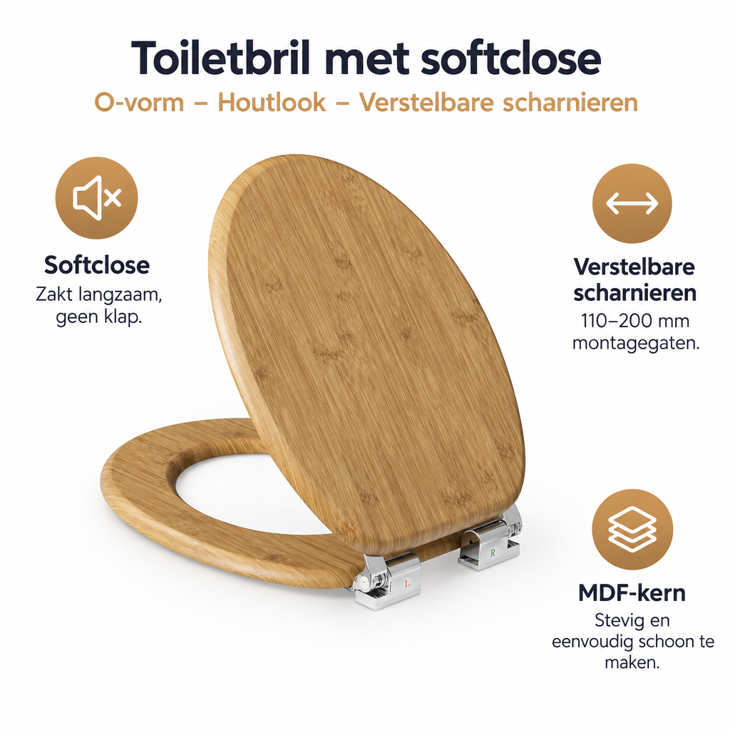 Belangrijkste voordelen en eigenschappen van toiletbril met softclose