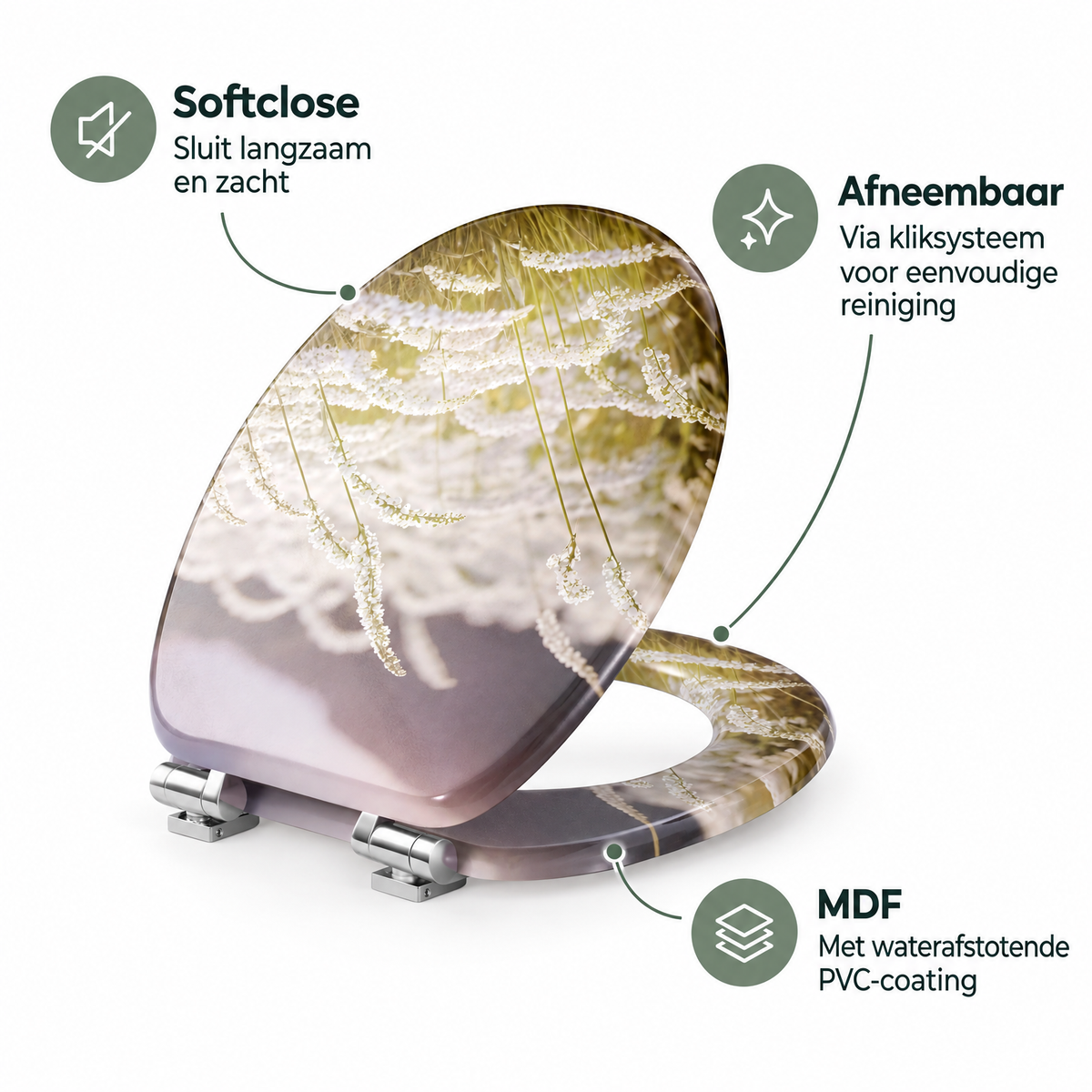 Belangrijkste voordelen en eigenschappen van toiletbril met softclose