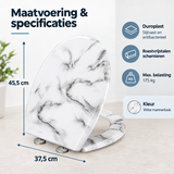 Afmetingen en productspecificaties van toiletbril met softclose
