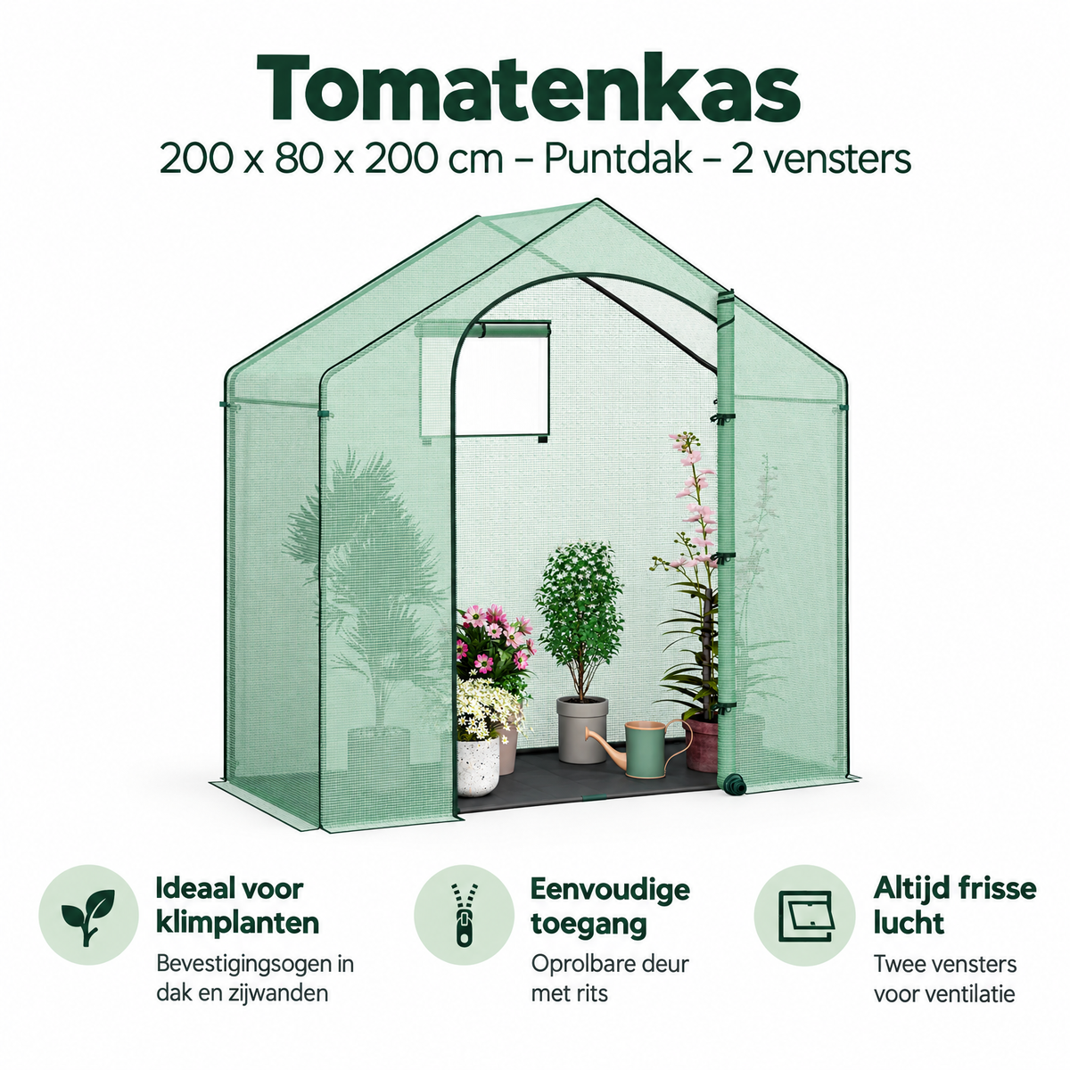 Belangrijkste voordelen en eigenschappen van tomatenkas