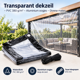 Praktische toepassing en keuzehulp voor transparant dekzeil