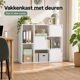vakkenkast met deuren in gebruik in een passende praktijksituatie
