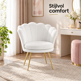velvet fauteuil in gebruik in een passende praktijksituatie