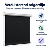 Belangrijkste voordelen en eigenschappen van verduisterend rolgordijn zonder boren