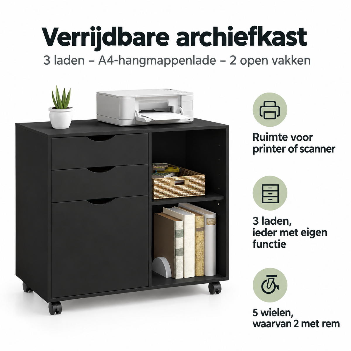 Belangrijkste voordelen en eigenschappen van verrijdbare archiefkast