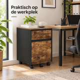 verrijdbare archiefkast in gebruik in een passende praktijksituatie