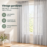Praktische toepassing en keuzehulp voor vitrage gordijnen