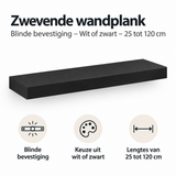 Belangrijkste voordelen en eigenschappen van zwevende wandplank