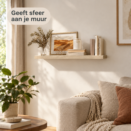 zwevende wandplank in gebruik in een passende praktijksituatie